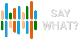 SAY WHAT?